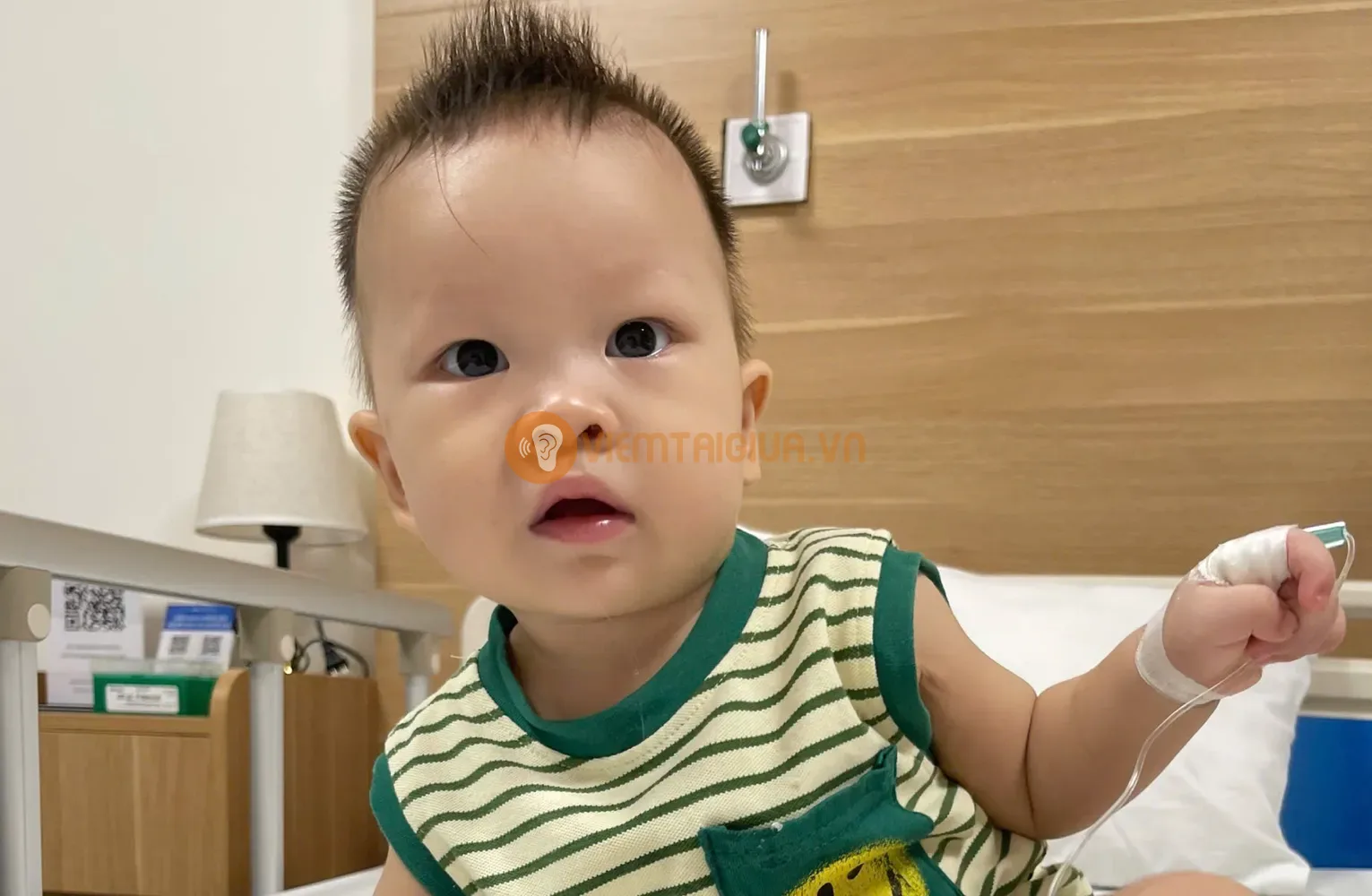 Trẻ thường hay quấy khóc khi bị viêm tai giữa